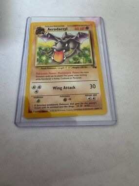 Aerodactyl 16/62 Fossil Regular